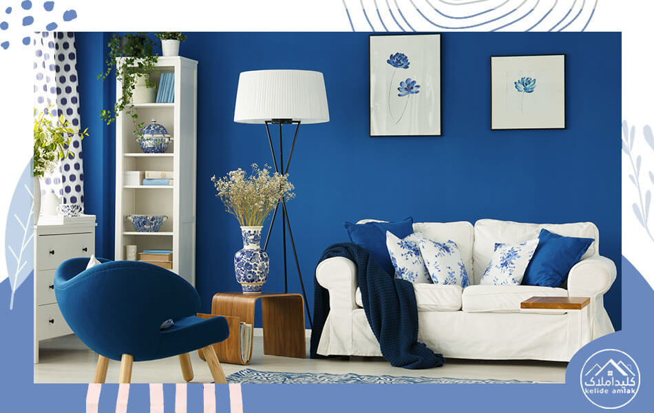 ترکیب-رنگ-نیلی-و-سفید-در-دکوراسیون-خانه